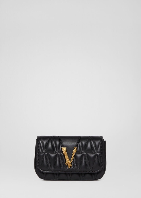 Versace Quilted Virtus Aftonväska Dam - 532768FTG